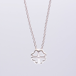 TO THE GRADUATE- make a wish- symbol necklace- handmade sterling silver 925 pendant on 40cm long silver chain