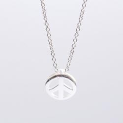 TO THE FRIEND - make a wish- symbol necklace- handmade sterling silver 925 pendant on 40cm long silver chain