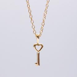 NEW BEGINNING- symbol necklace- handmade gold plated silver pendant on 40cm long chain